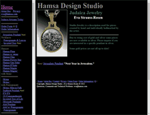 Tablet Screenshot of hamsa.com