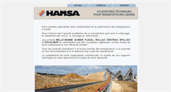 Desktop Screenshot of hamsa.fr